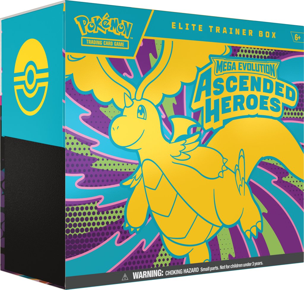 Pokémon TCG: Mega Evolution— Ascended Heroes Elite Trainer Box