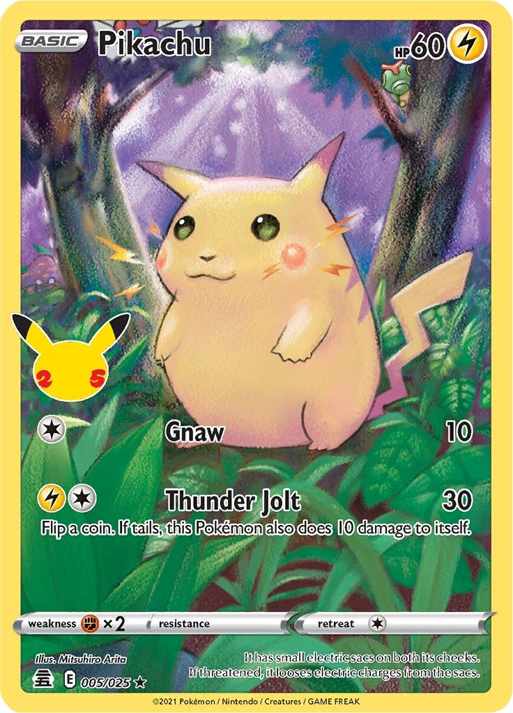 Pikachu (005/025) [Celebrations]