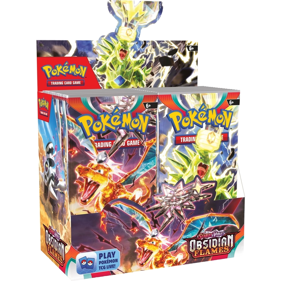POKÉMON TCG Scarlet & Violet 3 Obsidian Flames Booster