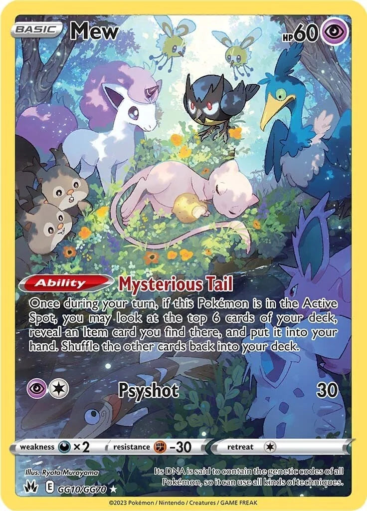 Mew (GG10/GG70) [Crown Zenith: Galarian Gallery]