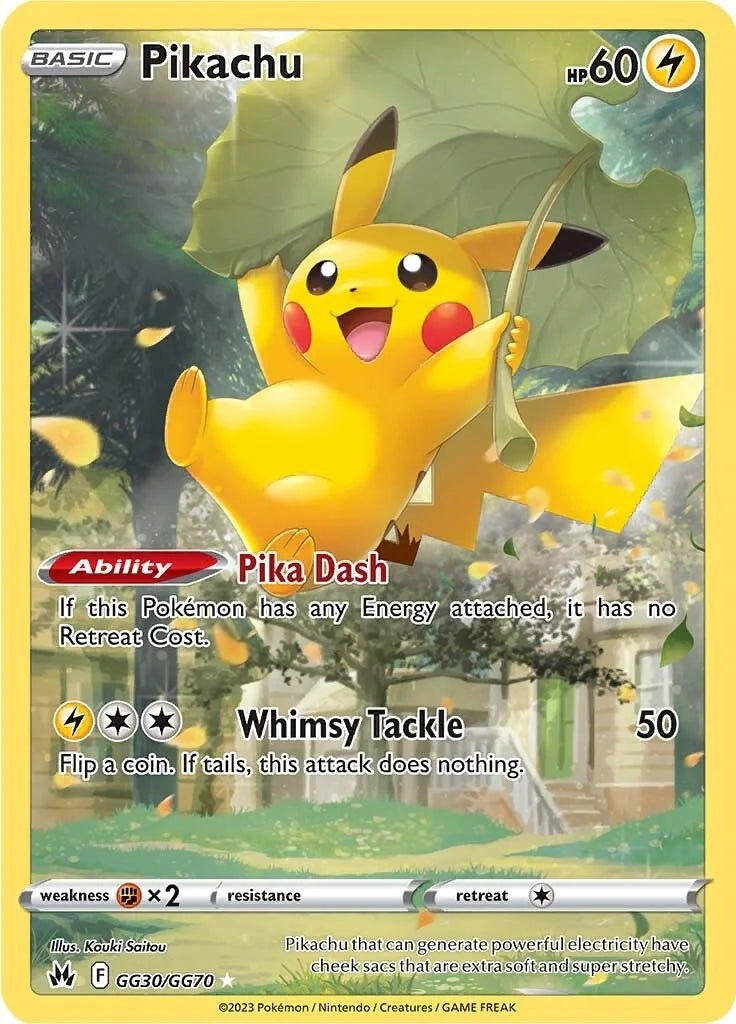 Pikachu (GG30/GG70) [Crown Zenith: Galarian Gallery]