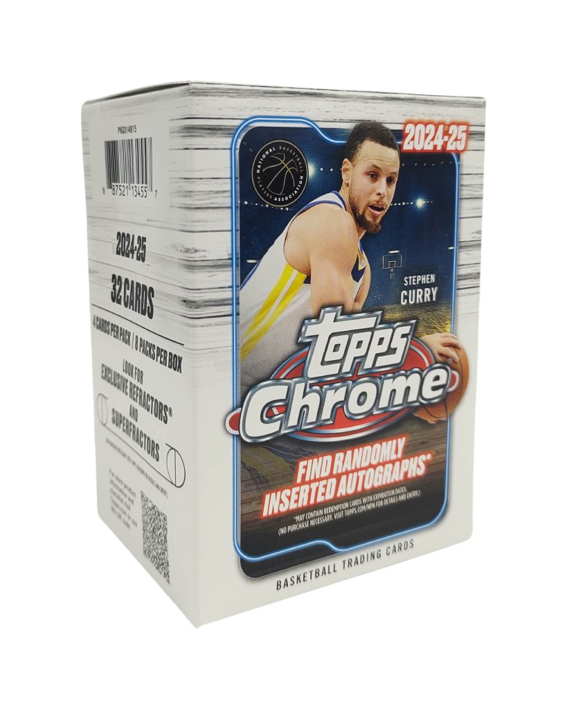 2024/25 Topps Chrome NBA Basketball Value Blaster Box