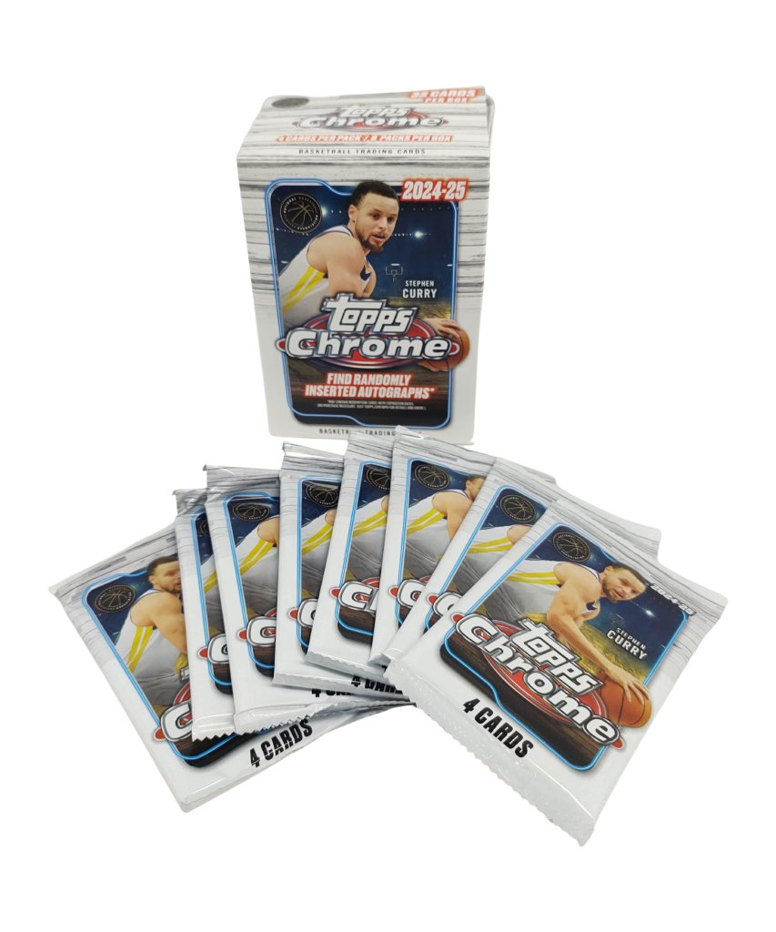 2024/25 Topps Chrome NBA Basketball Value Blaster Box