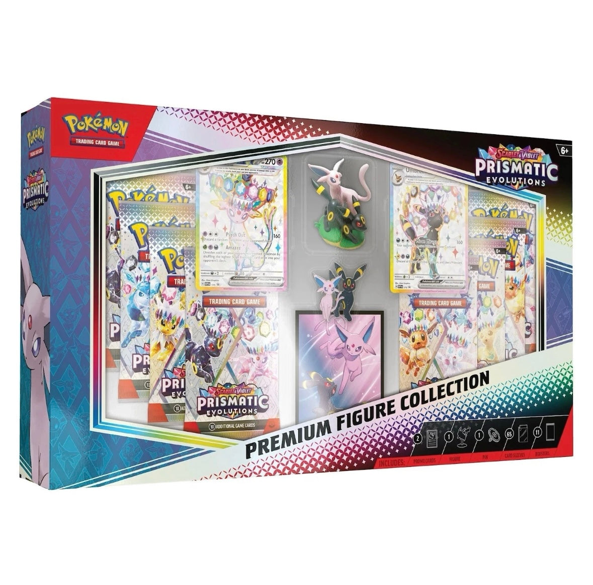 Pokémon TCG Scarlet &amp; Violet - Prismatic Evolutions Premium Figure Collection