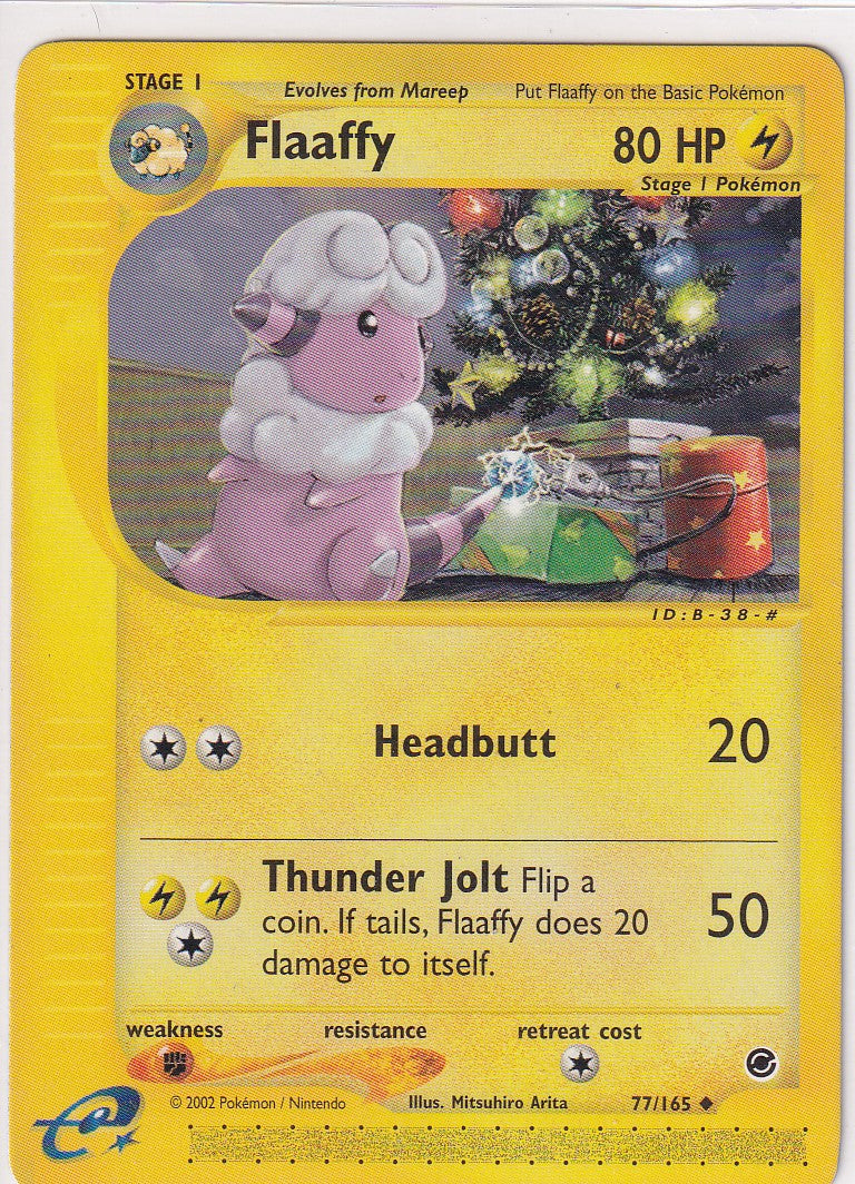 Flaaffy - 77/165 - Expedition Base 2002 - E-Reader Uncommon LP