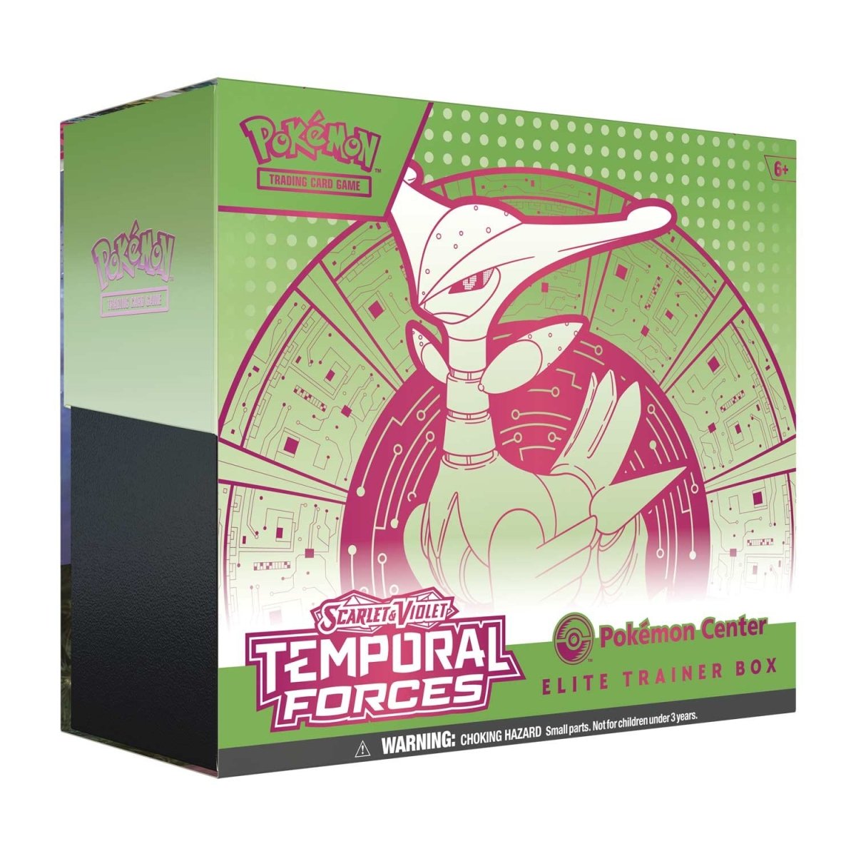 Pokémon TCG: Scarlet &amp; Violet-Temporal Forces Pokémon Center Elite Trainer Box (Iron Leaves)