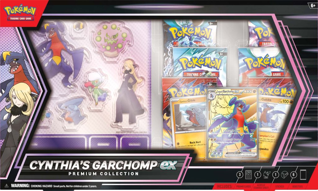 Pokemon TCG Cynthia's Garchomp ex Premium Collection