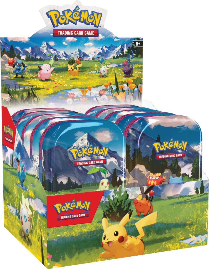 *PRE-ORDER* Pokemon TCG- Mega Evolution—Ascended Heroes Mini Tin Case (10)