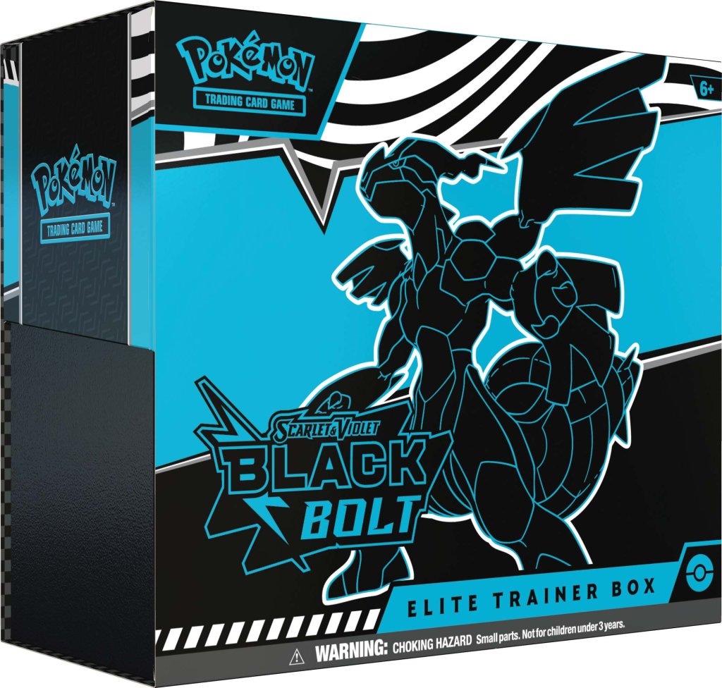 PRE ORDER Pokémon TCG: Scarlet &amp; Violet— Black Bolt Elite Trainer Box