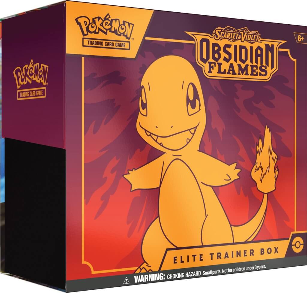 POKÉMON TCG Scarlet &amp; Violet 3 Obsidian Flames Elite Trainer Box ( PRE ORDER )