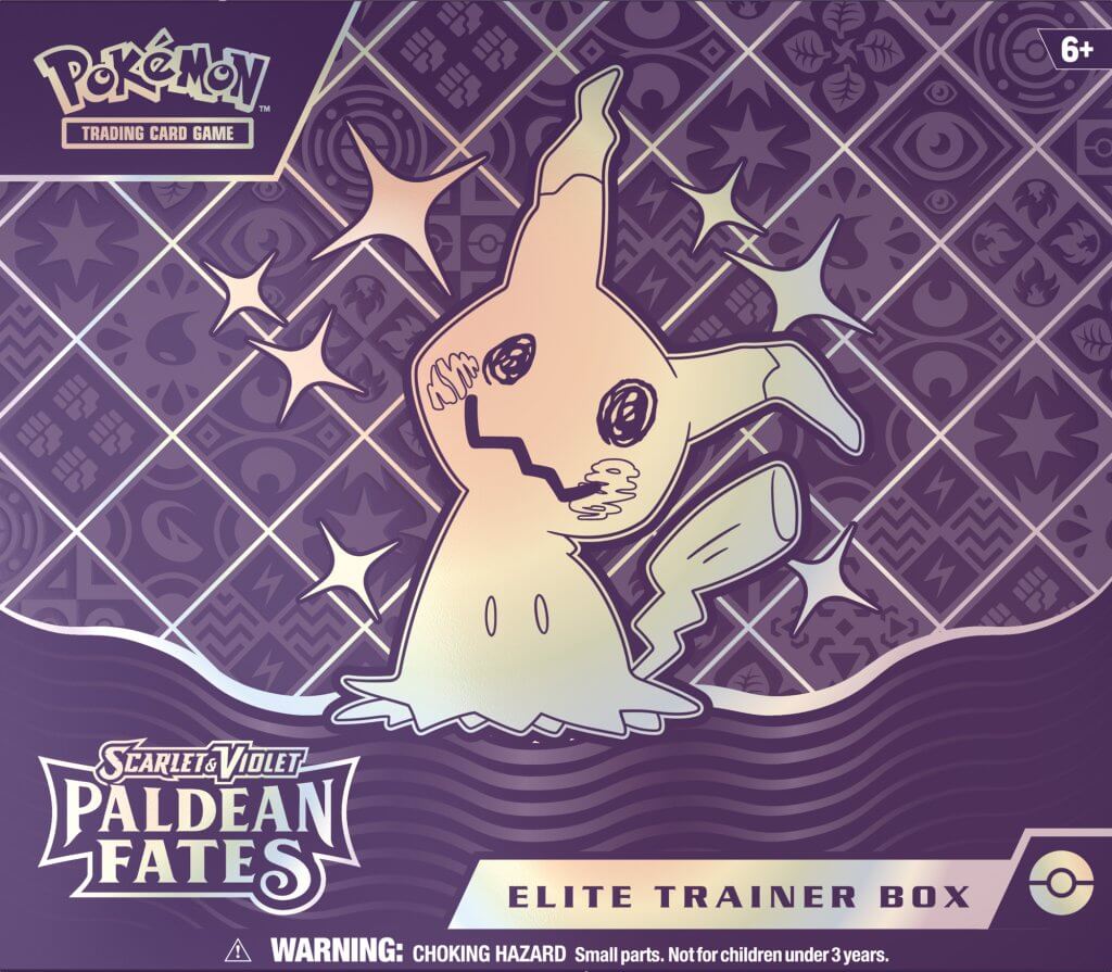 POKÉMON TCG Scarlet &amp; Violet 4.5 Paldean Fates Elite Trainer Box