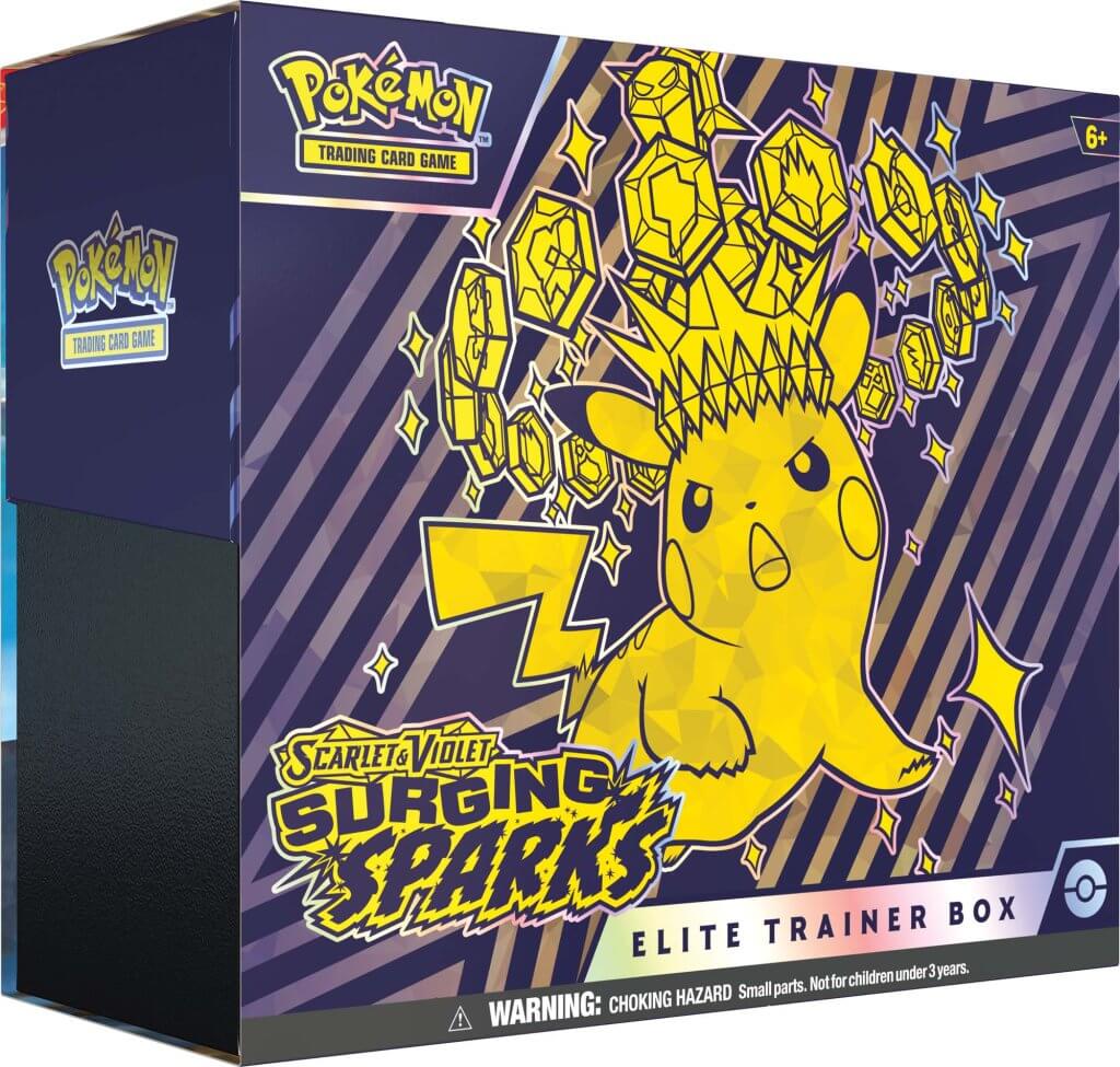 POKÉMON TCG Scarlet &amp; Violet 8 Surging Sparks Elite Trainer Box