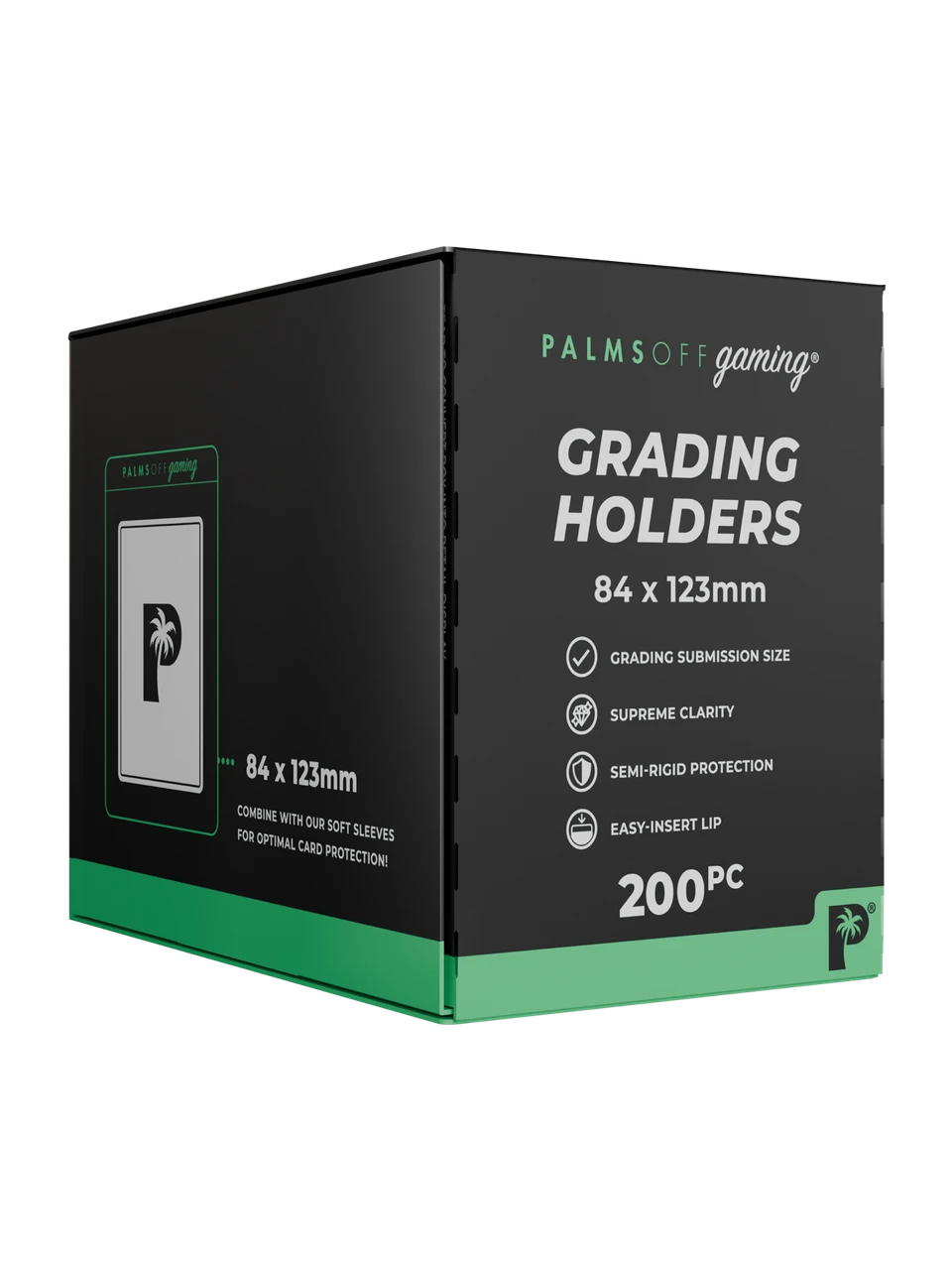 Palms Off Gaming Semi-Rigid Grading Holders - 200pc thumbnail
