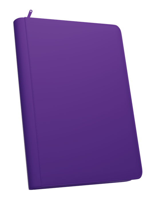 Palms Off Gaming Stealth 9 Pocket Zip Binder - Purple