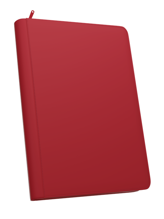 Palms Off Gaming Stealth 9 Pocket Zip Binder - Red thumbnail