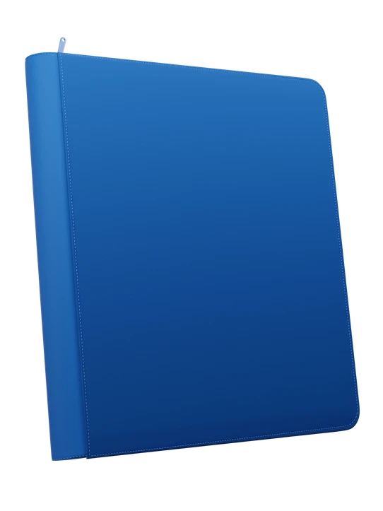 Palms Off Gaming Stealth 12 Pocket Zip Binder - Blue