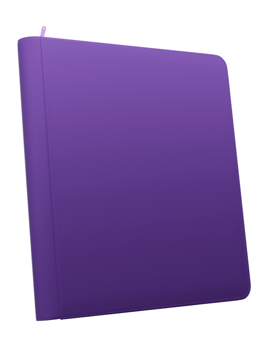 Palms Off Gaming Stealth 12 Pocket Zip Binder - Purple thumbnail
