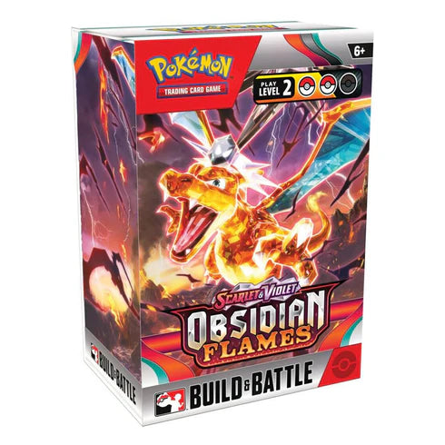 Pre Order Pokemon Obsidian Flames Build &amp; Battle Box