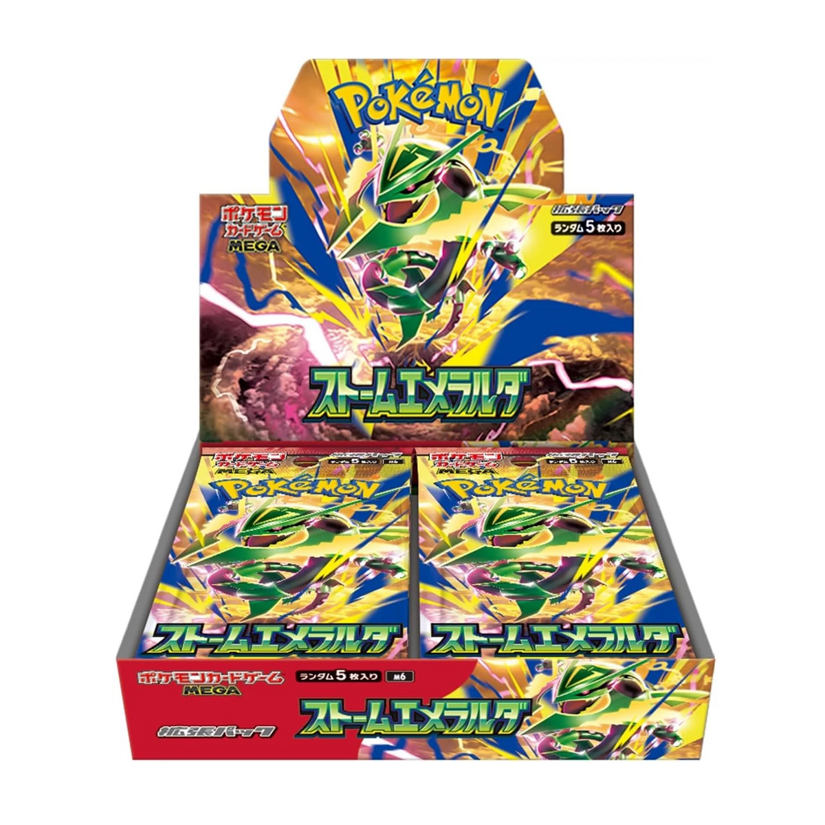 POKEMON TCG - MEGA M6 STORM EMERALDA - SEALED BOOSTER BOX [JAPANESE]