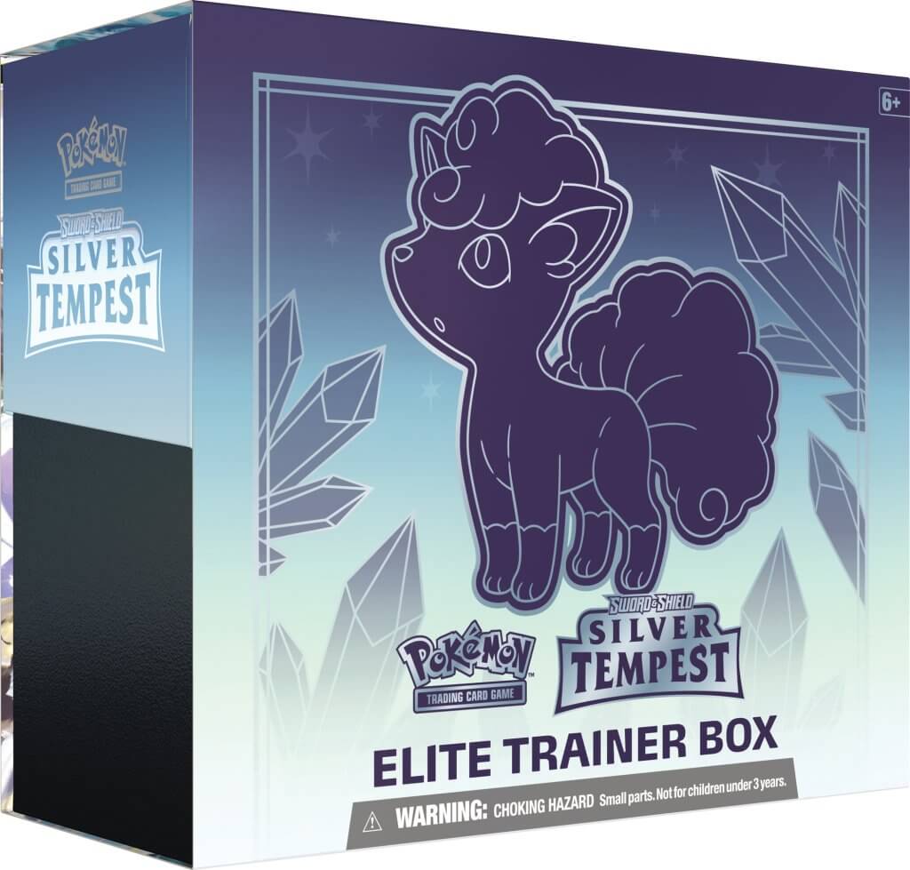 US IMPORT FEB Pokémon TCG Sword and Shield 12- Silver Tempest Elite Trainer Box